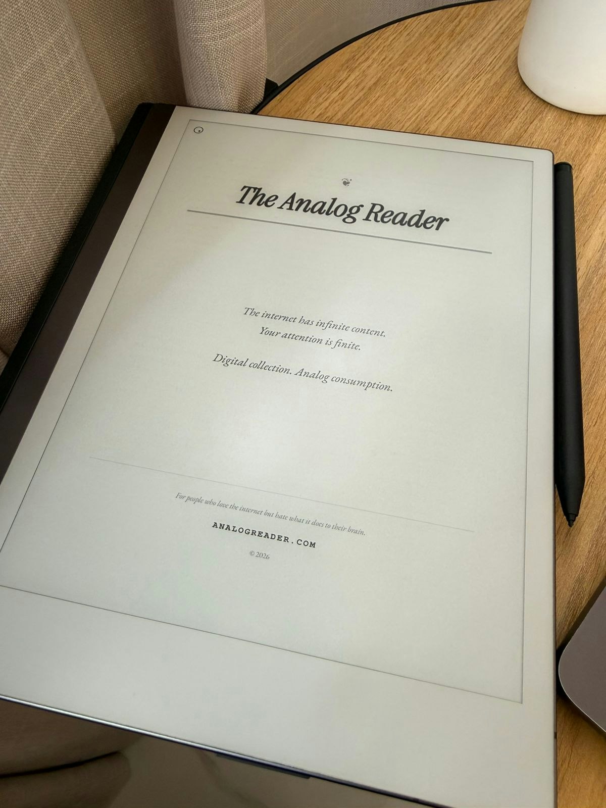 Analog Reader gallery image