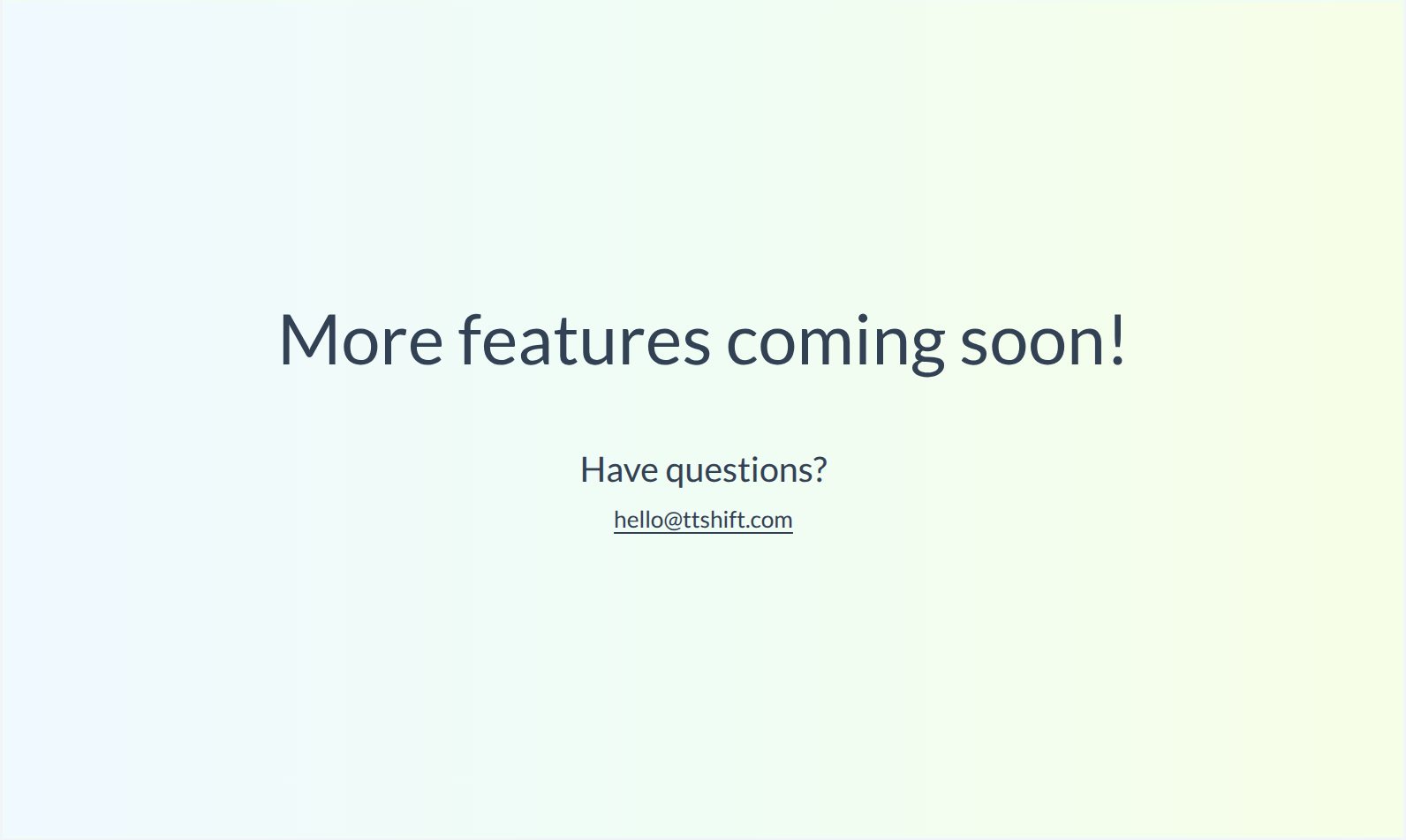 TTShift gallery image