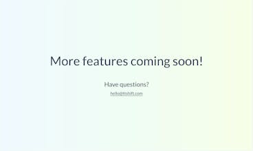 TTShift gallery image