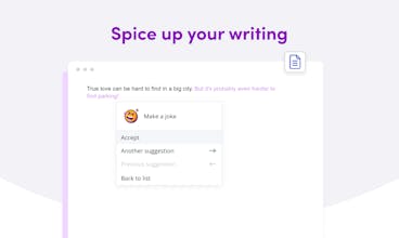Wordtune Spices (Beta) gallery image