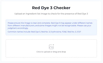 Red Dye 3 Checker gallery image