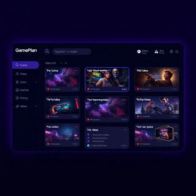 GamePlan YouTube Video Planner for Gamer logo