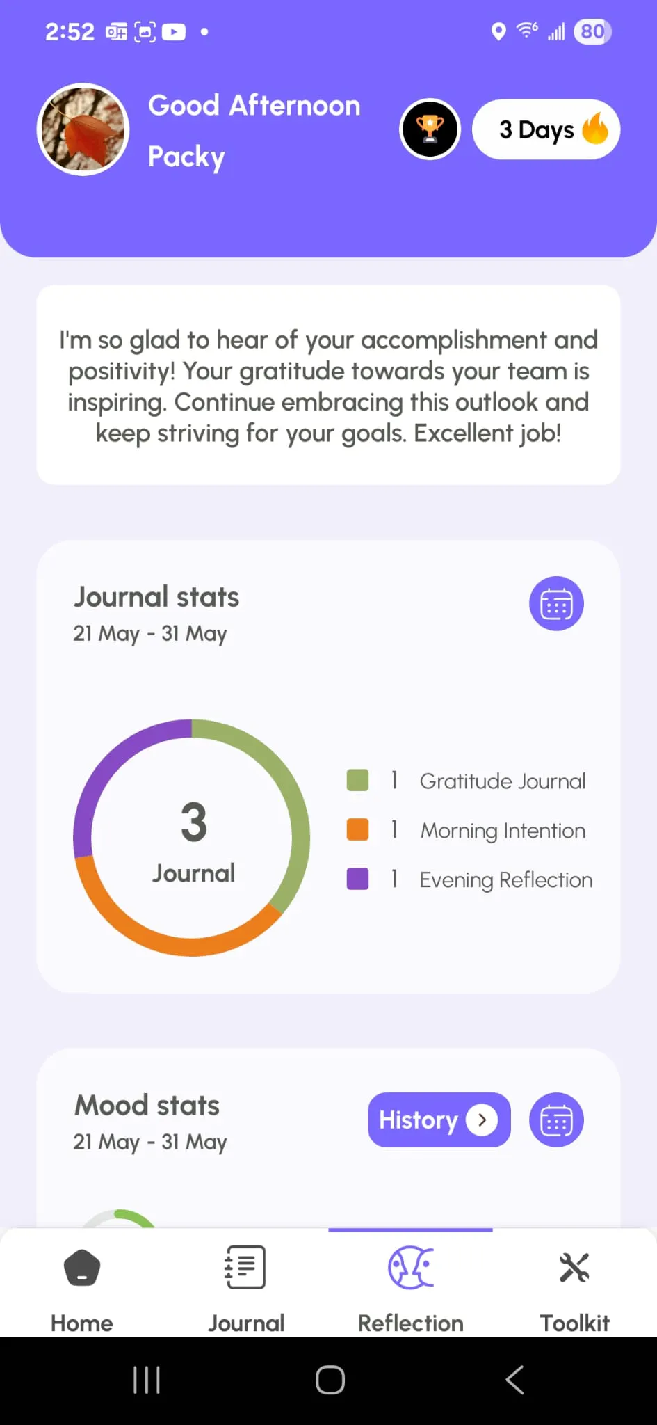Tenkan - Self Reflection App gallery image