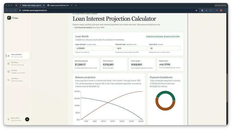 FinDex screenshot 5