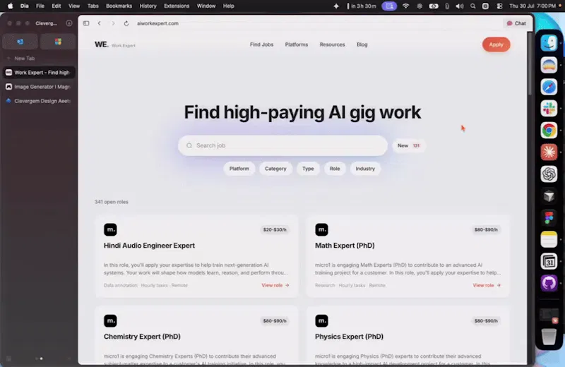 Work Expert screenshot 1 (video preview)