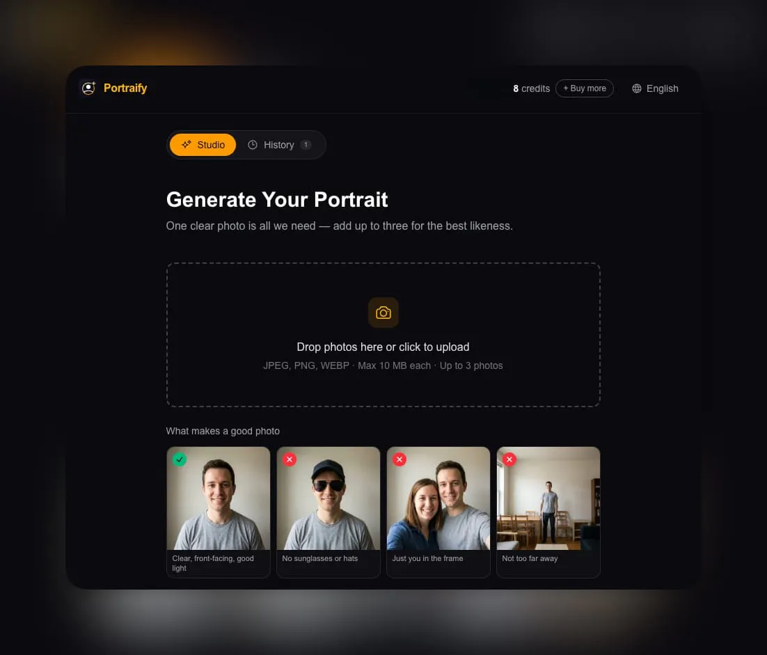 Portraify gallery image