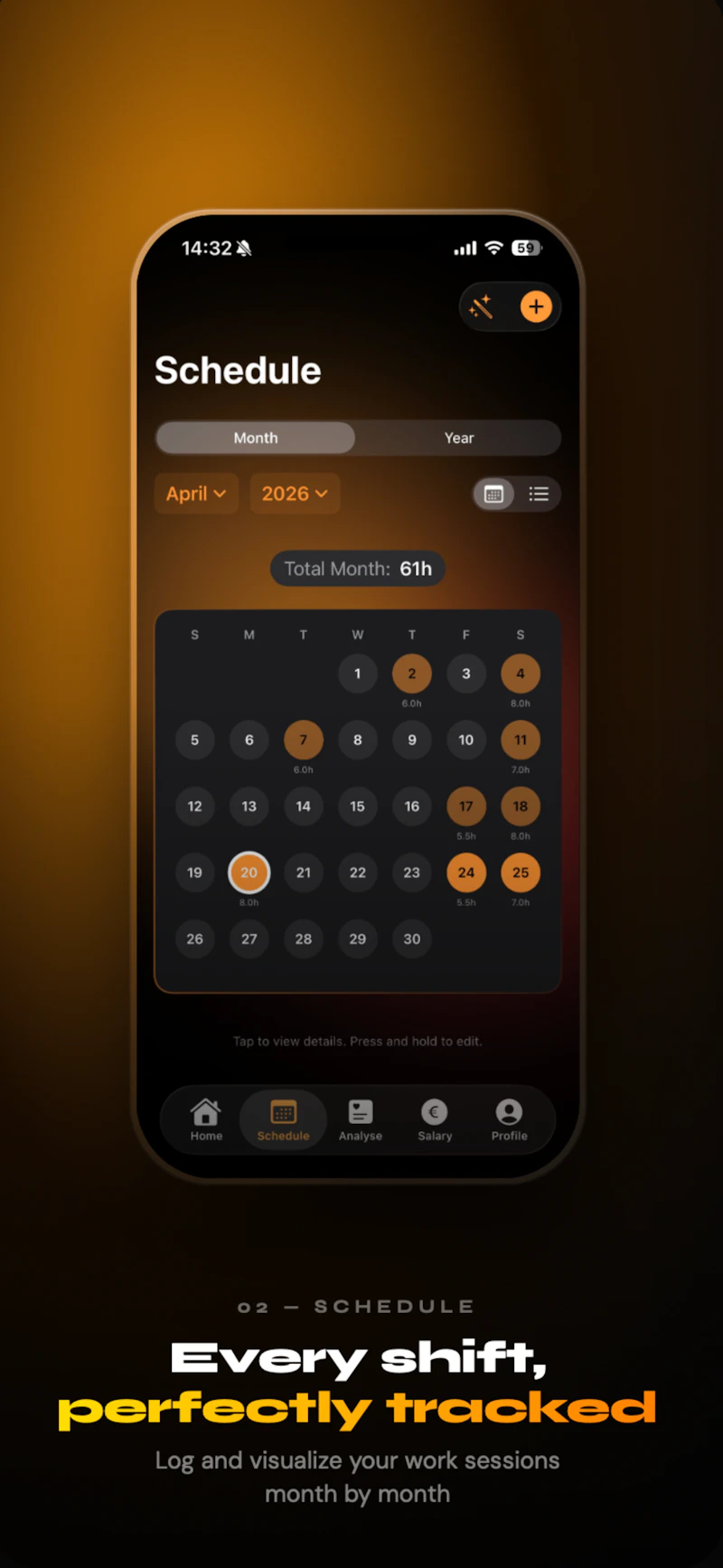 Work&Walk screenshot 2