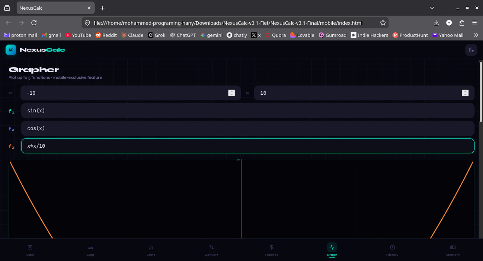 Nexus Calculator screenshot 6
