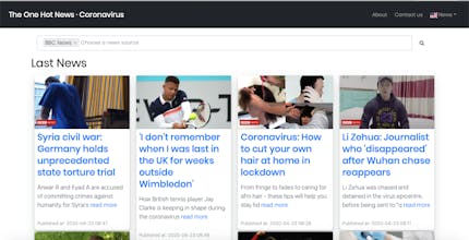 The One Hot News - Coronavirus gallery image