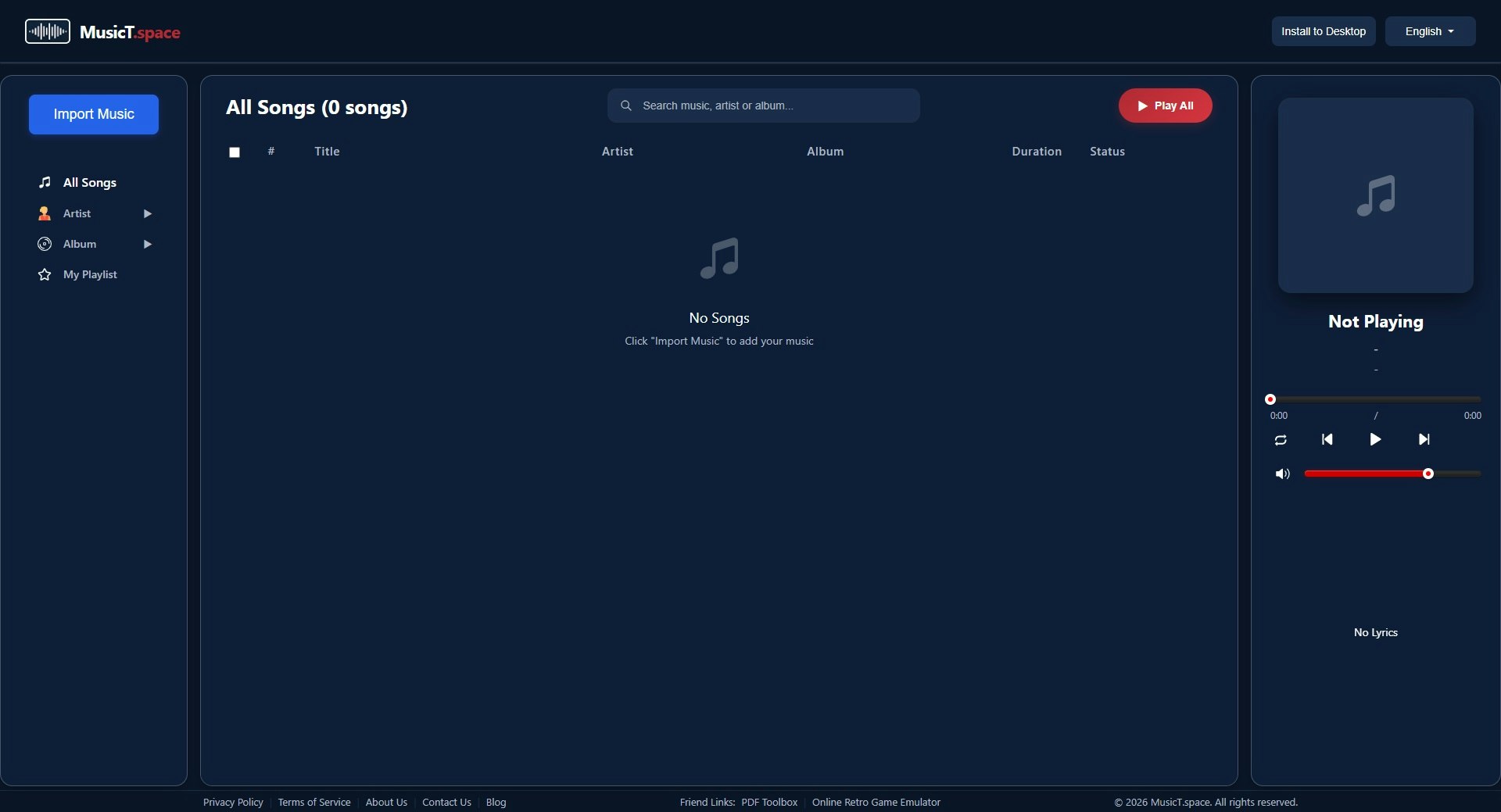 MusicT.space gallery image