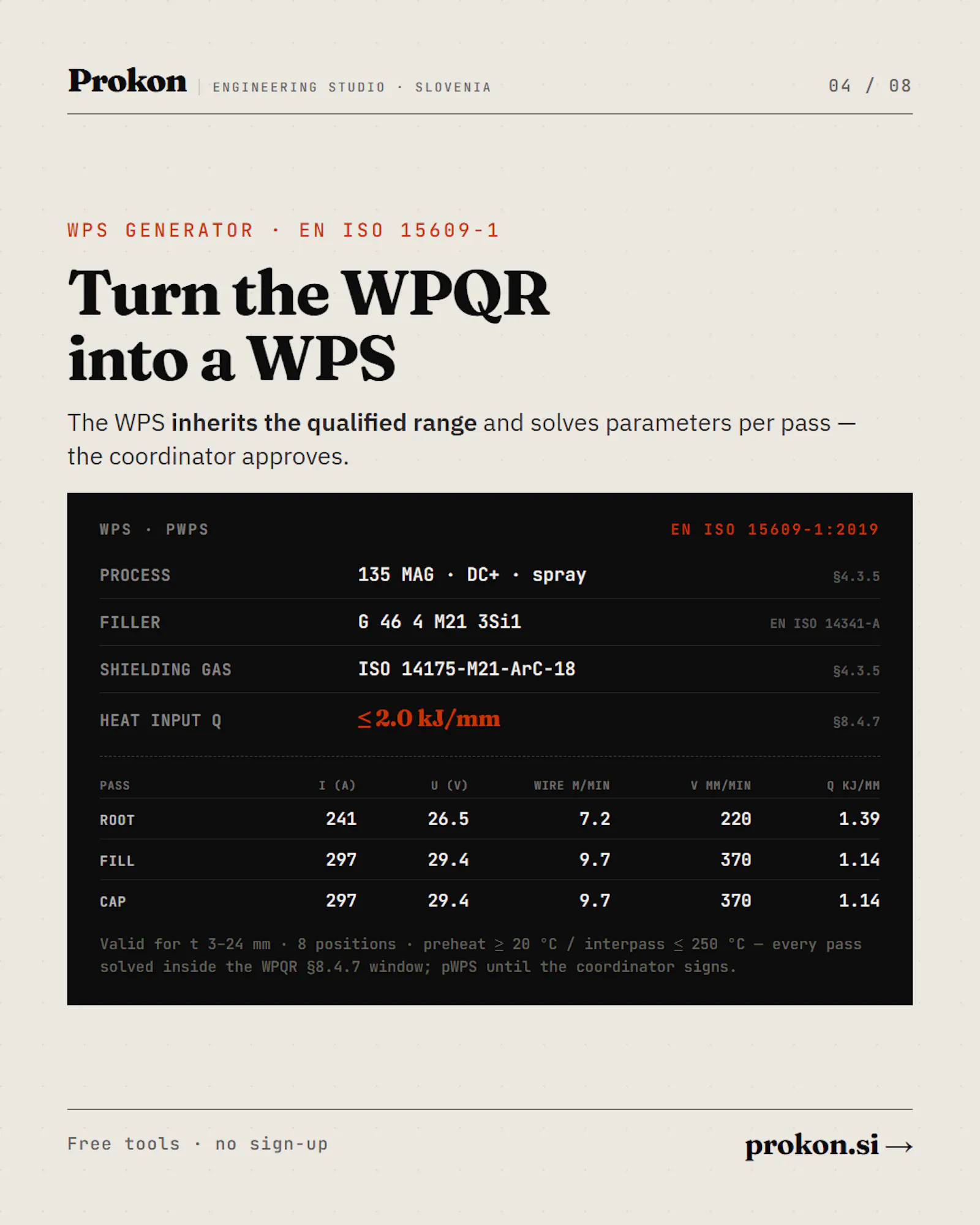 Prokon Weldmaster screenshot 4
