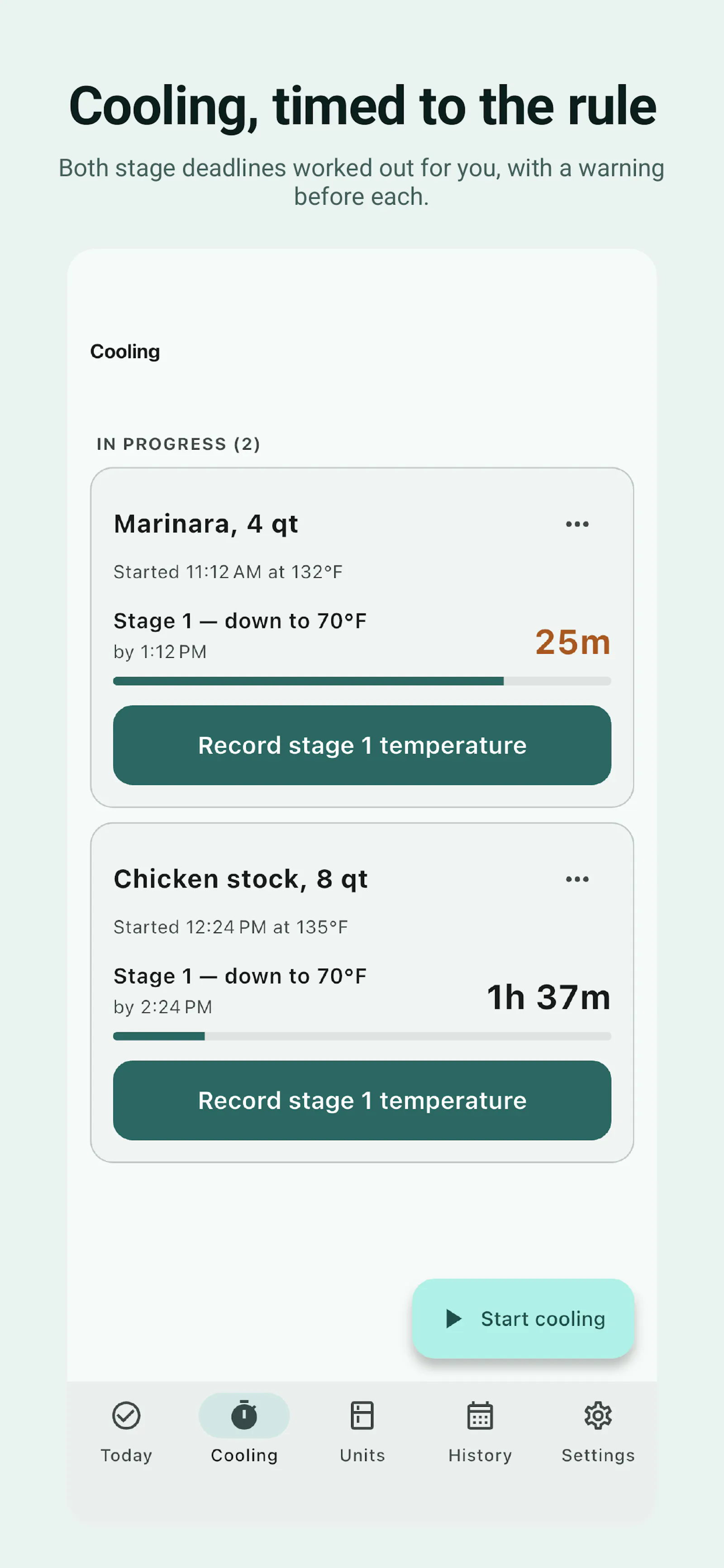ChillCheck: Temperature Log screenshot 5