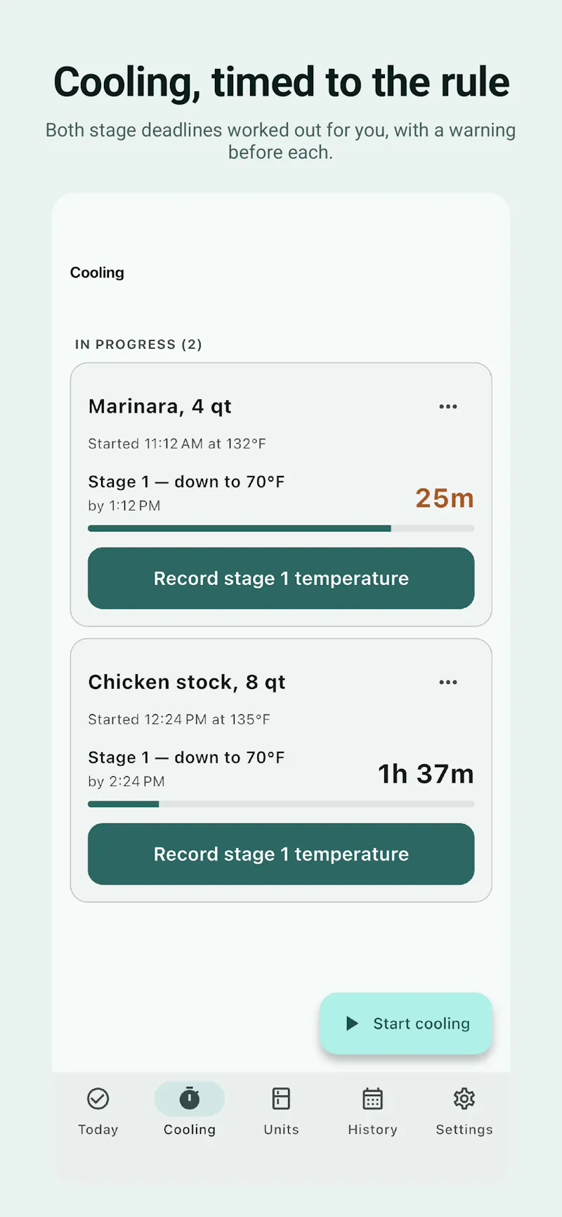 ChillCheck: Temperature Log screenshot 5