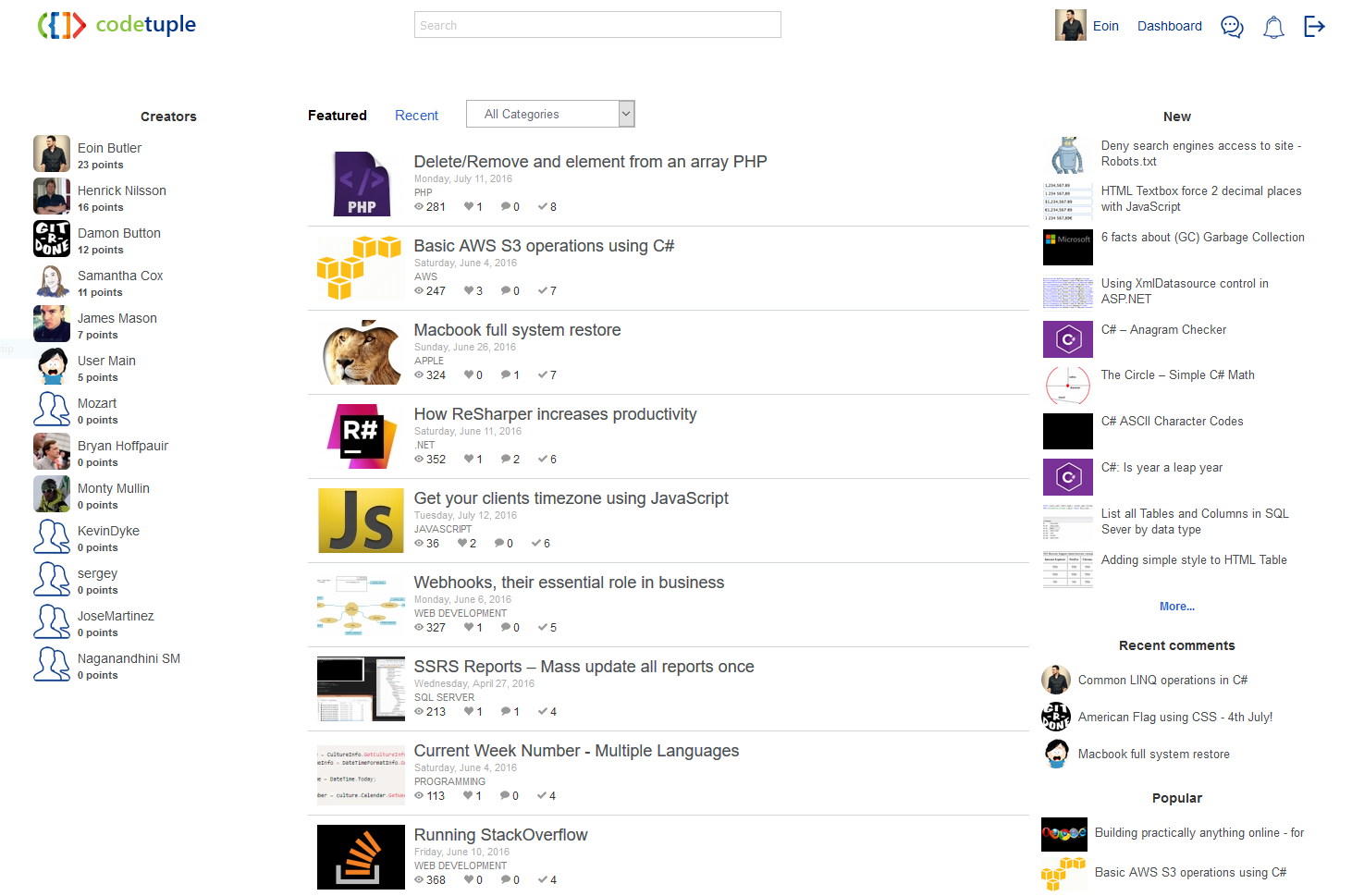 CodeTuple gallery image