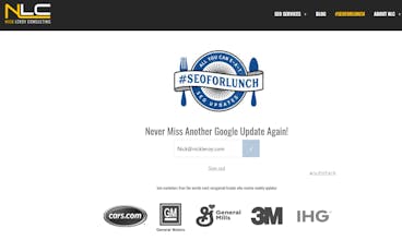 SEOForLunch Newsletter 2.0 gallery image