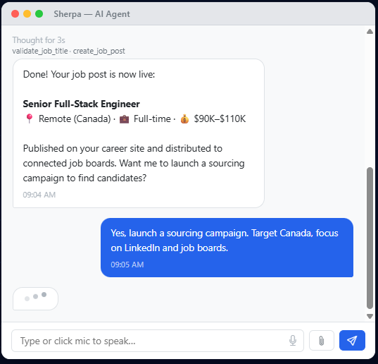 Sherpa — Your AI Recruiting Copilot