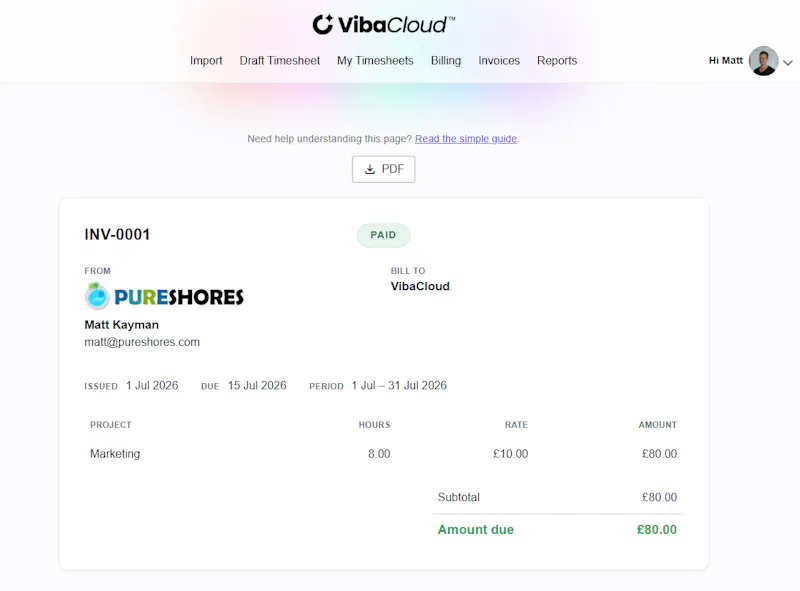 VibaCloud screenshot 4