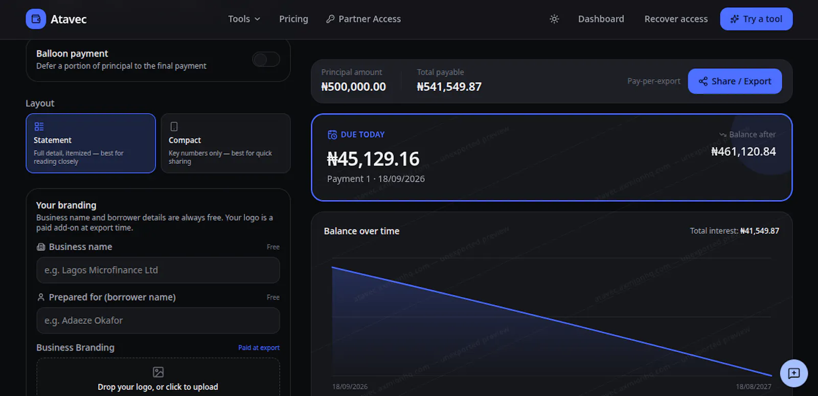 Atavec screenshot 4