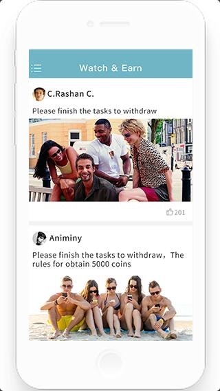 Watch&Earn App gallery image