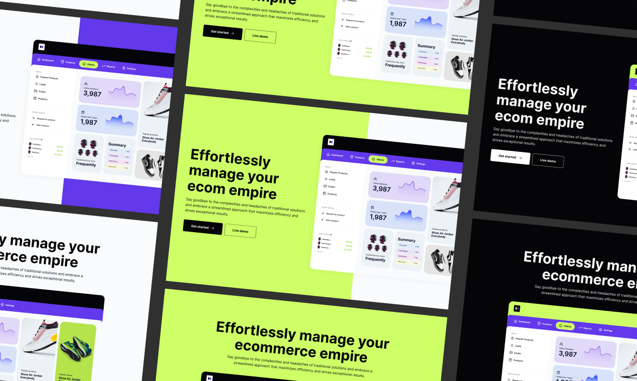 Média HUBBLE: Kit d'interface utilisateur de la page de destination SaaS - Un autre kit d'interface utilisateur qui peut rapidement créer des sites Web SaaS 1