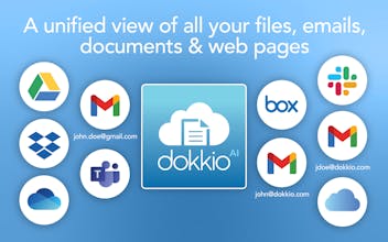 Ilustración de almacenamiento en la nube - Una representación de archivos almacenados y accedidos en una nube, representando las capacidades de almacenamiento en la nube de Dokkio.