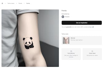 AI Tattoo Generator gallery image