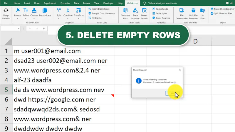 XLclick for Excel screenshot 3