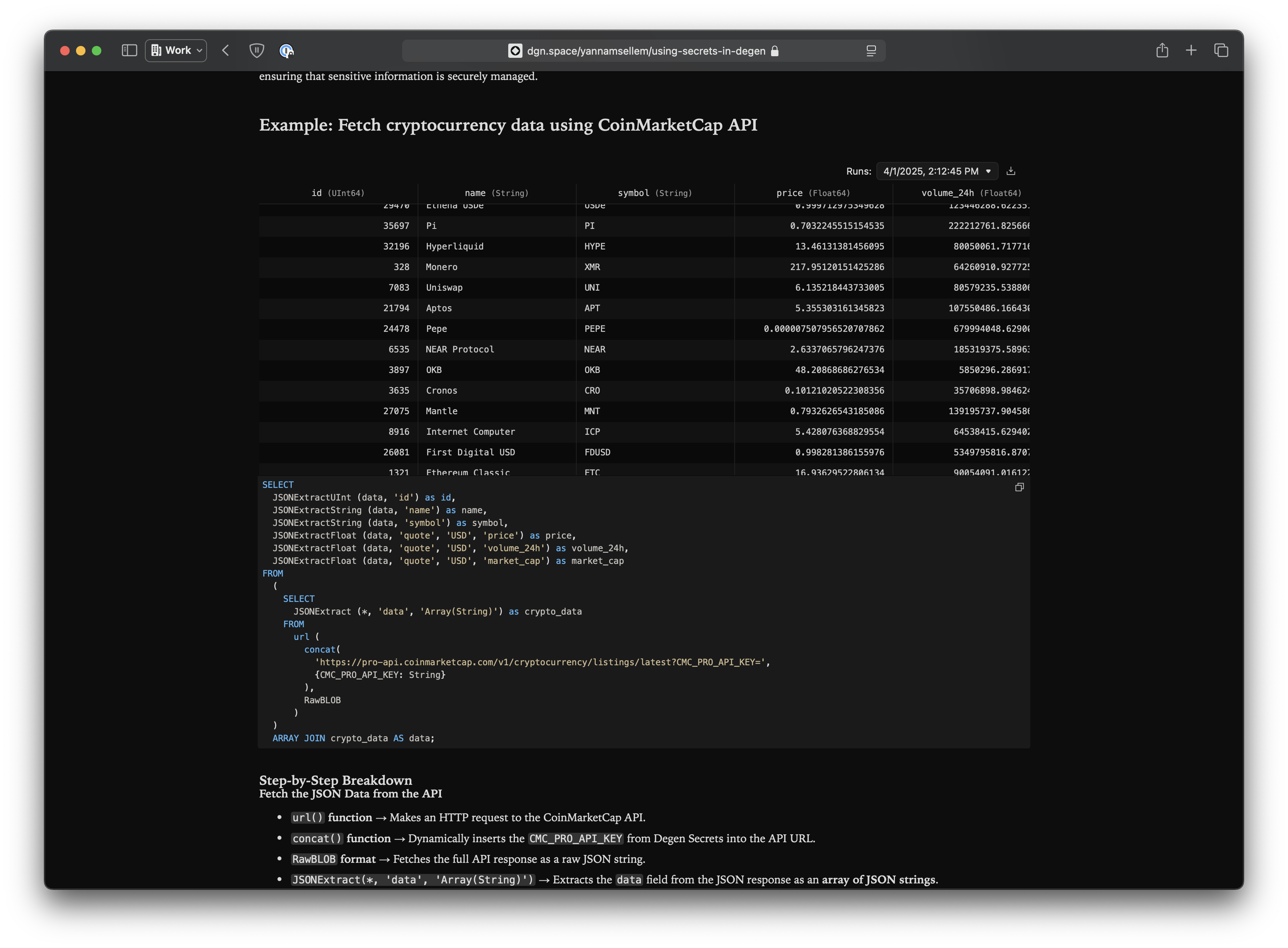 Degen - The first open-source notebook for blockchain analytics media 4