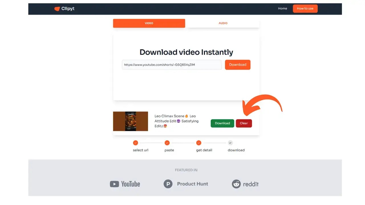 ดาวน์โหลดวิดีโอ YouTube ออนไลน์ - ดาวน์โหลดเสียง/วิดีโอฟรี media 4