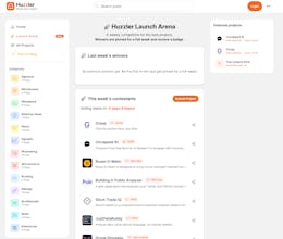 Huzzler - Build and share gallery image