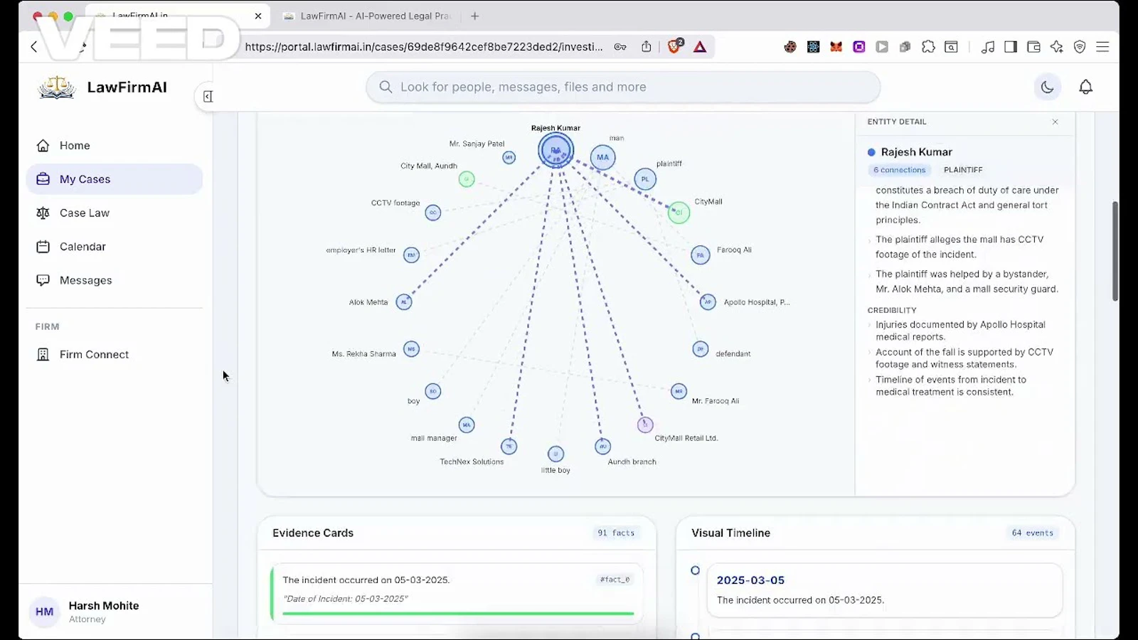 LawFirmAI.in screenshot 1 (video preview)