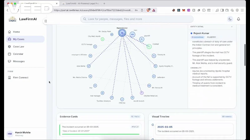 LawFirmAI.in screenshot 1 (video preview)