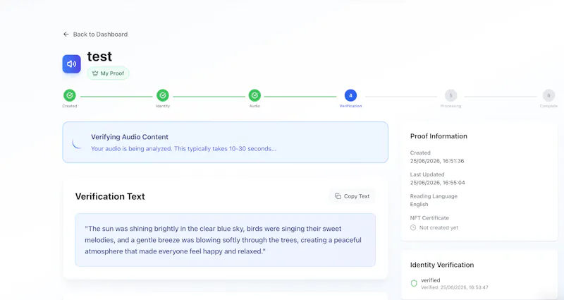 Voiceproof.ai screenshot 7