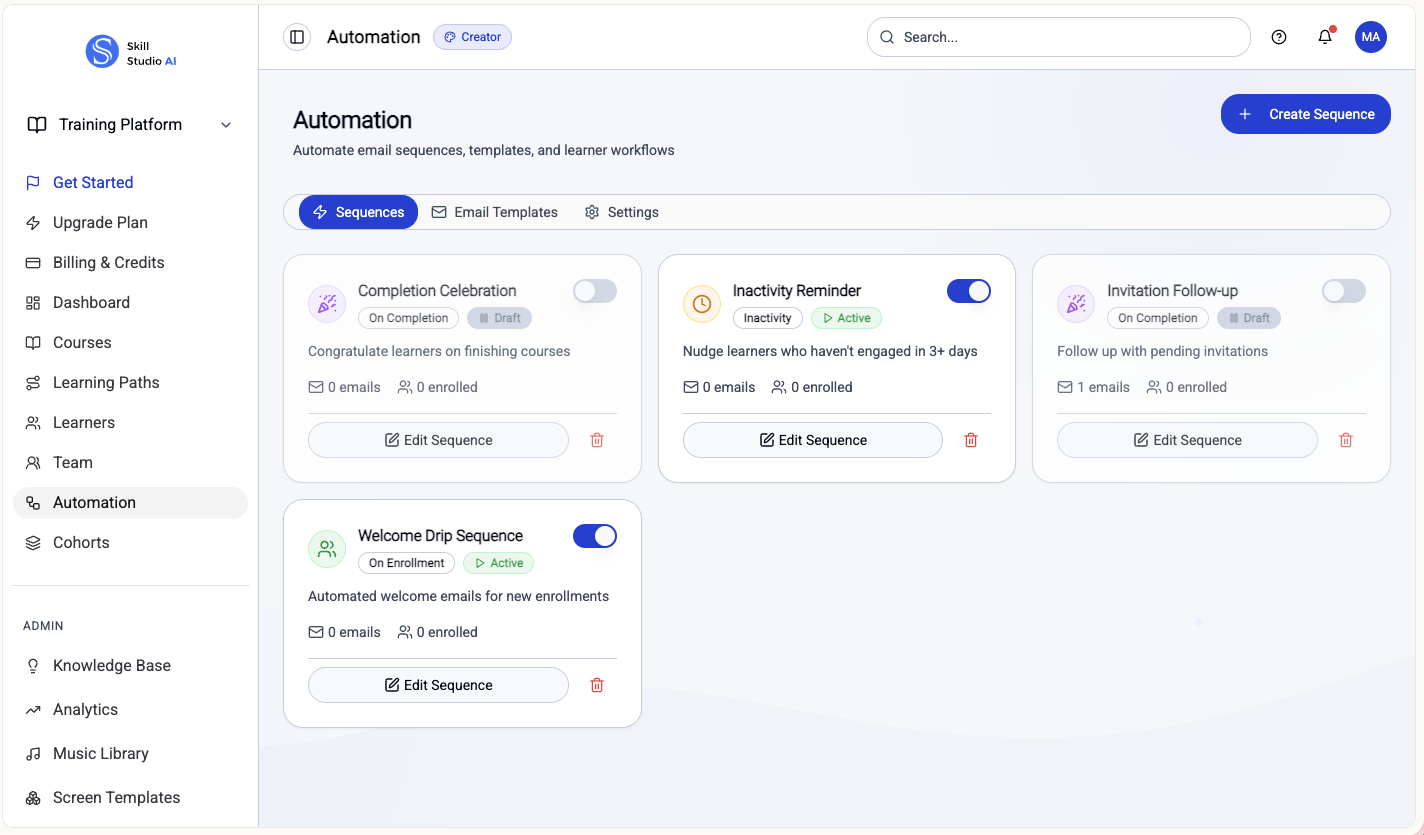 Skill Studio LMS gallery image