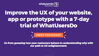 WhatUsersDo UX Testing Platform gallery image