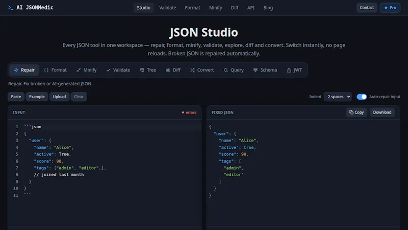 AI JSONMedic screenshot 3