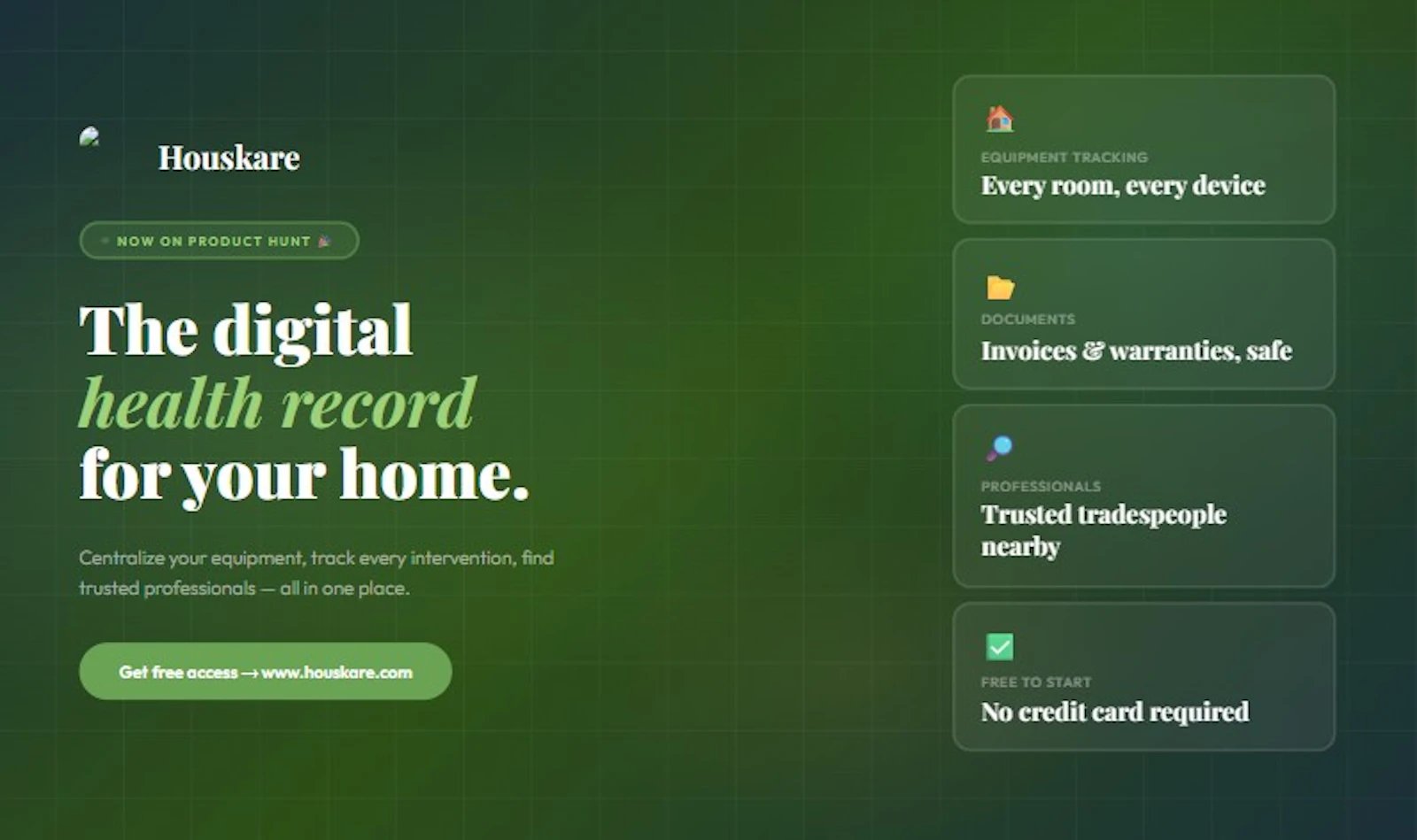 Houskare screenshot 2