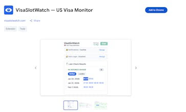 VisaSlotWatch gallery image