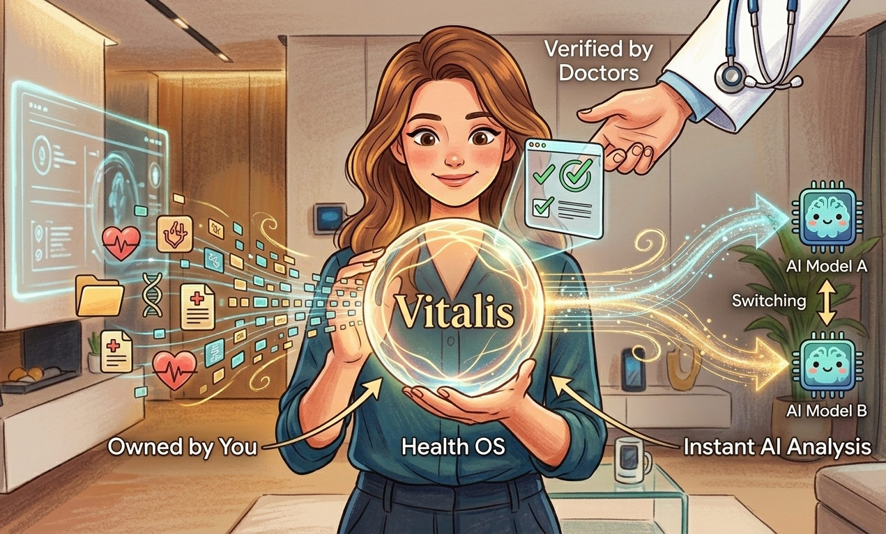Vitalis by TeqDr - Main product screenshot demonstrating key features and user interface