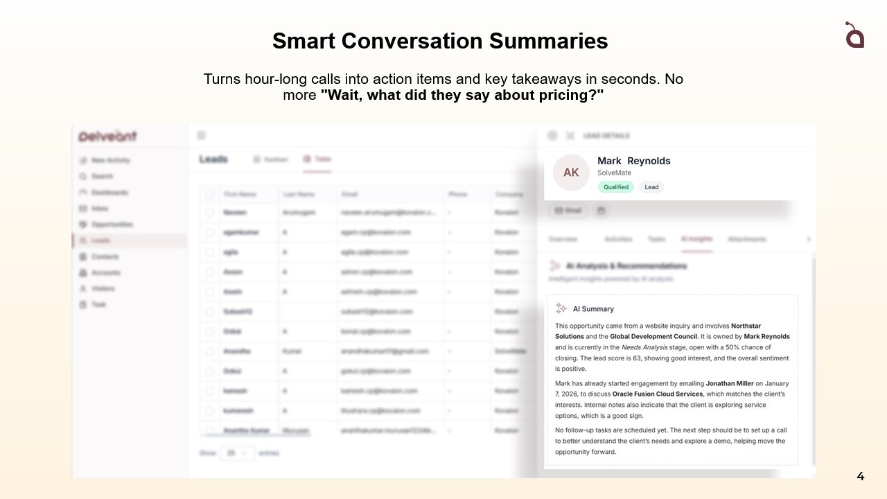 Delveant CRM gallery image
