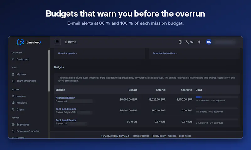 TimesheetX screenshot 5