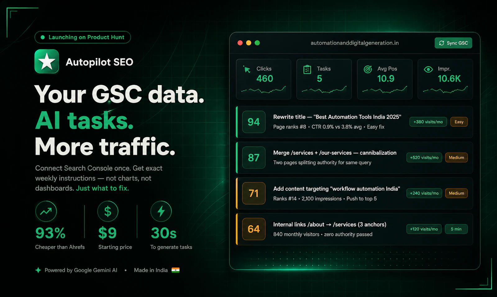 Autopilot SEO — Automate Your Growth screenshot 1