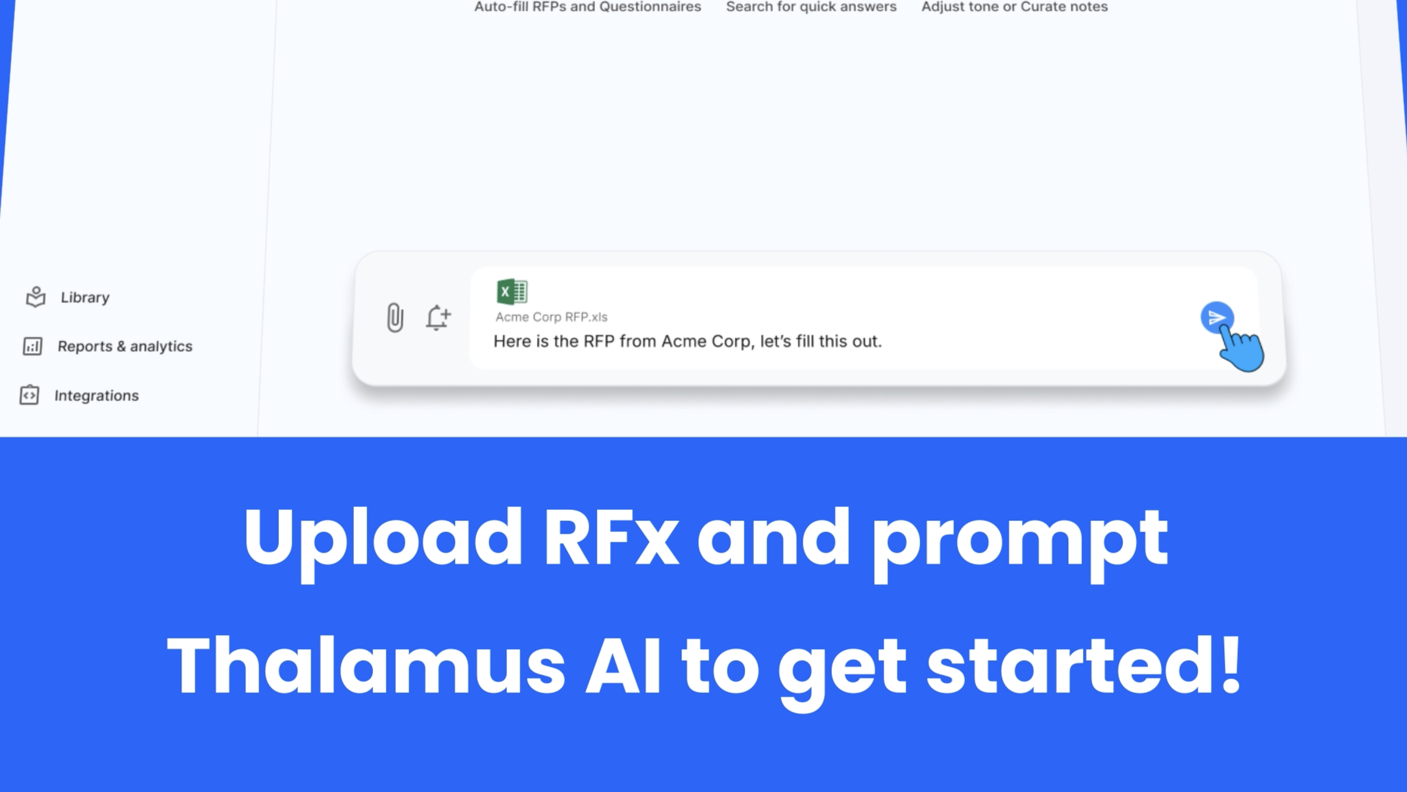 Thalamus ai - Ridefinire il processo di risposta RFX con agenti e istruzioni di intelligenza artificiale media 2
