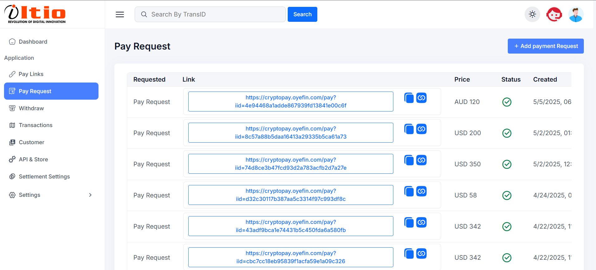 Crypto payment gateway gallery image