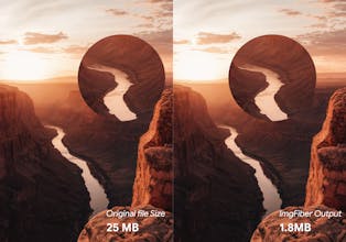 ImgFiber - Lossless Image compression! gallery image