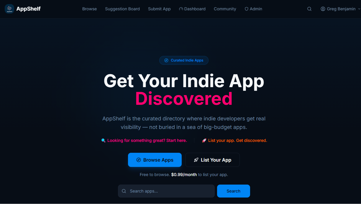 AppShelf gallery image