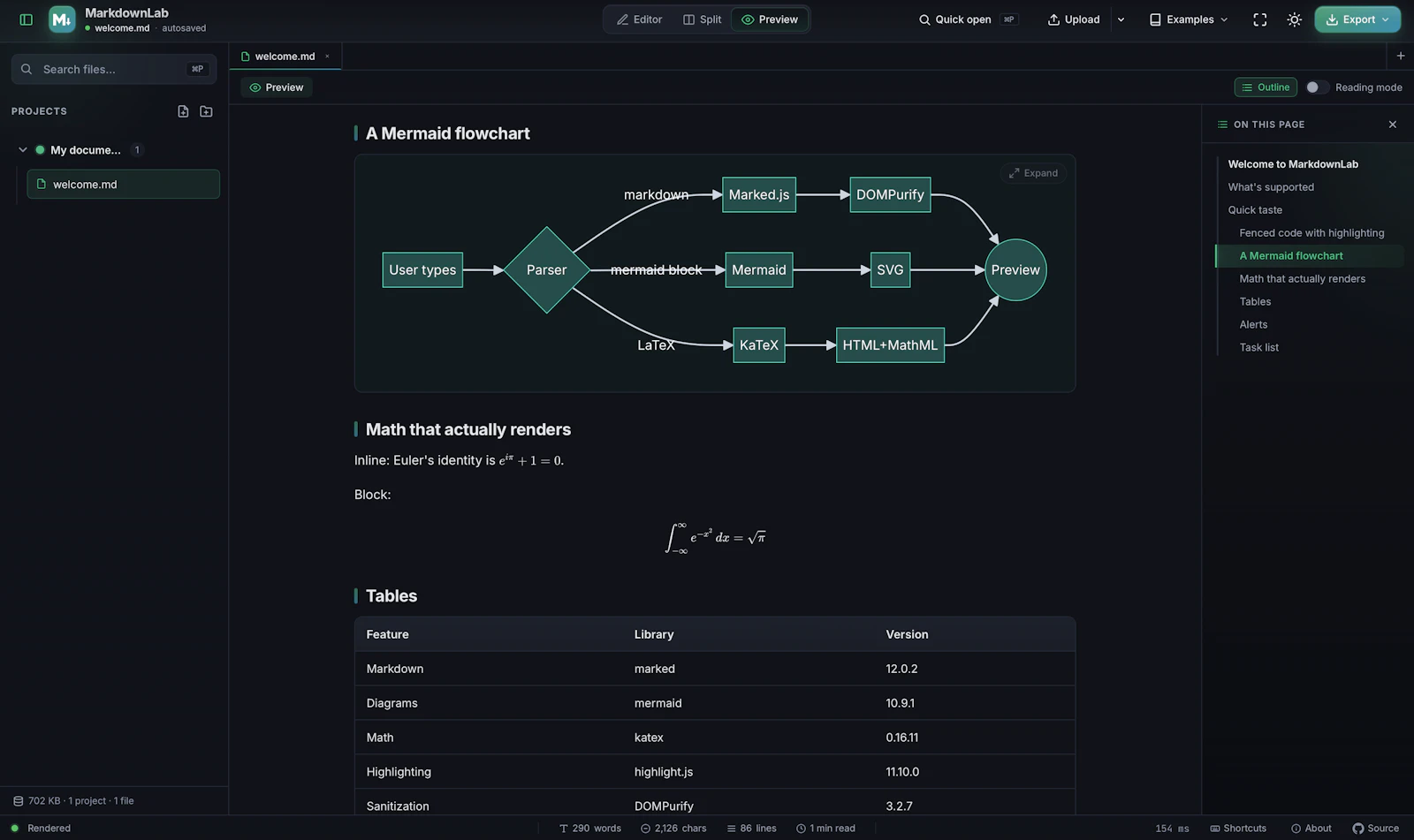 MarkdownLab screenshot 3
