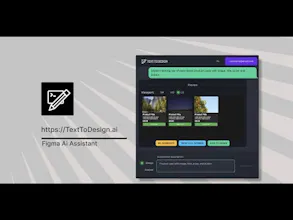 Text to Design | Figma AI Assistant gallery image