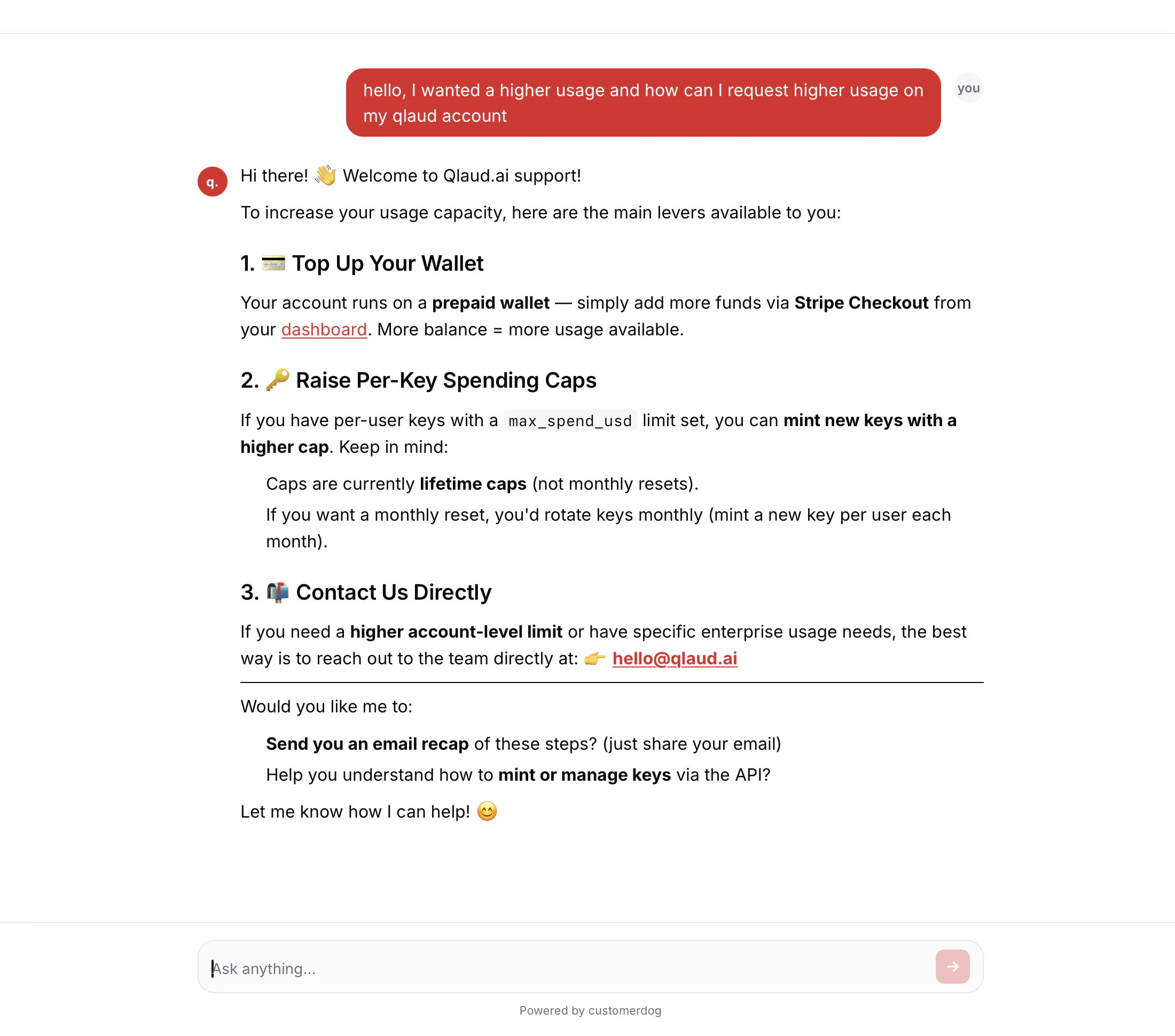 CustomerDog — Customer Support Agent screenshot 1