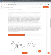 Covid Guidance - Physician Notes gallery image